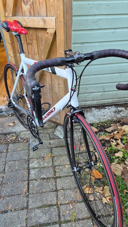 BASSO CORAL NOVA 7003 ALLOY CARBON FORKS VINTAGE ROAD RACING BIKE | eBay UK