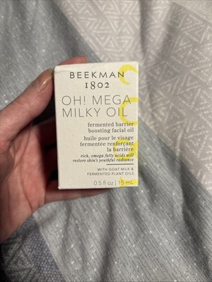 Beekman 1802 Oh! Mega Milk Fermented Barrier Boosting Facial Oil 0.5 Fl Oz.