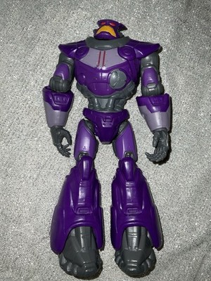 Disney Pixar Lightyear Zurg Action Figure 10  Purple Grey Villain See Pics