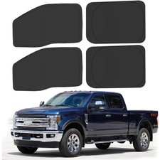 Side Window Sun Shade for Ford F250 F350 4 Pack
