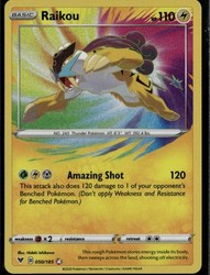 Raikou Amazing Rare 050/185 Vivid Voltage