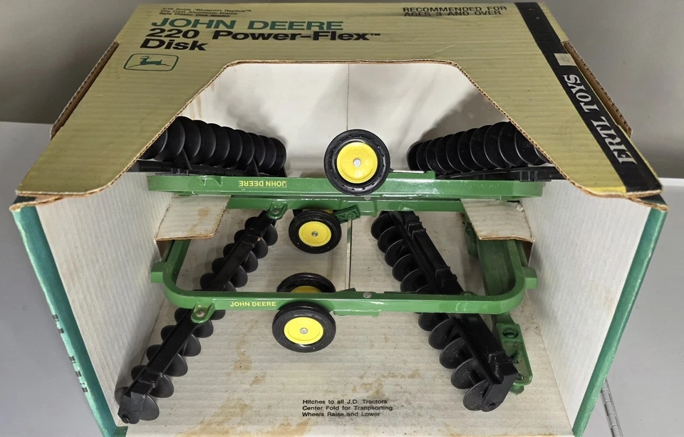 Disco Power-Flex John Deere 1/16 220, caja original EE. UU. Foto 2 de 4