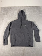 Nike Sportswear Club Fleece Pullover Hoodie Men  s Medium Dark Gray NSW Fleece