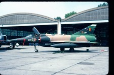 BF186 ORIGINAL K64 AIRCRAFT SLIDE: Belgium AF Dassault Mirage V BR-21