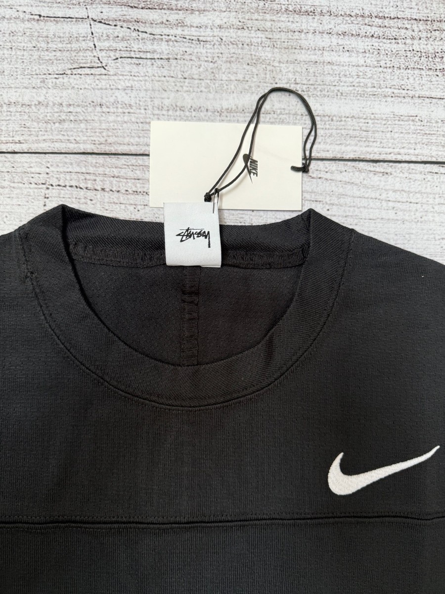 NEW Stussy x Nike Dri-FIT Mesh Jersey Black - Size S,M,L,XL - FREE