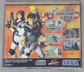Virtua Gun + Virtua Cop 2 Sega Saturn PAL