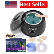 Luxury At-Home Waxing Kit for Women  Men - Complete Hair Removal Solution