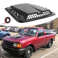 For Ford Ranger Xl Car Air Flow Intake Bonnet Scoop Hood Cover Vent Decorative