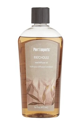 NEW SEALED PIER 1 DISCONTINUED PATCHOULI REED DIFFUSER OIL REFIL 16 OZ 473 ML
