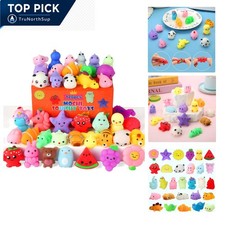 30 Pack Squishy Toys Kids Animal Mochi Stress Relief Sensory Fidget Favors fo...
