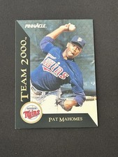 1992 Pinnacle Team 2000 Pat Mahomes #80 (RC) Minnesota Twins