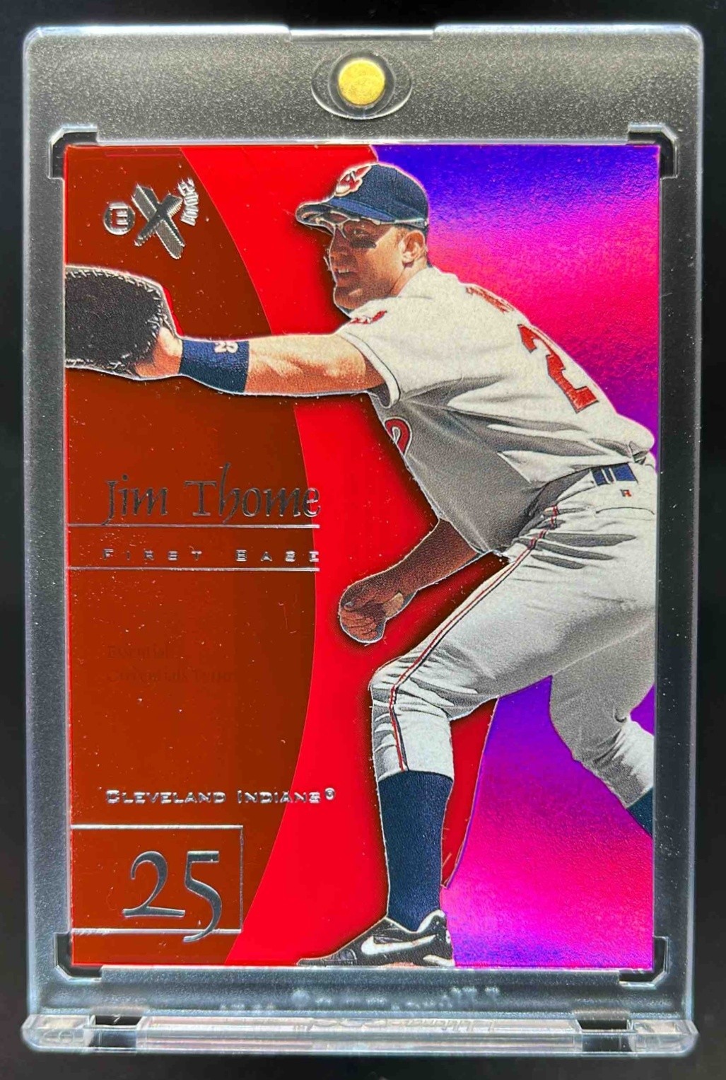 1998 Skybox E-X2001 Jim Thome Essential Credentials Future #/68 Indians