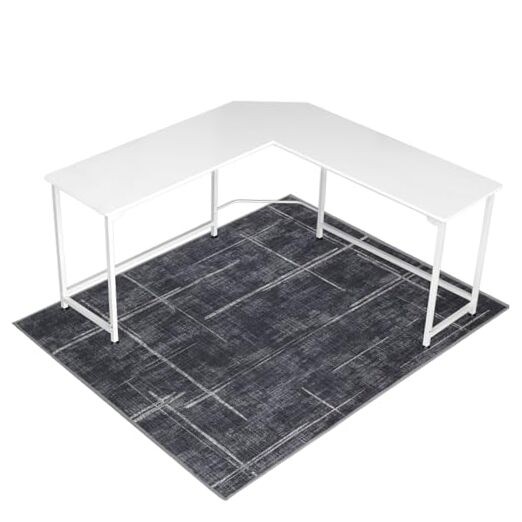 Hardwood & Tile Floor Office Chair Mat 48x60 in Black or Blue