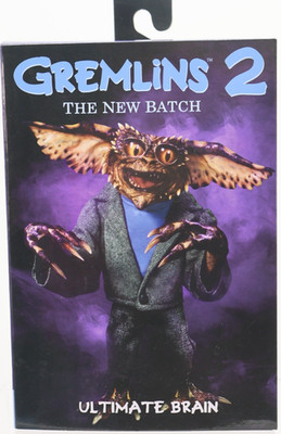 GREMLINS 2 : THE ULTIMATE BRAIN 7'' Action Figure NECA, New- Sealed In Package