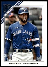 George Springer 2022 Topps Gallery #77 Blue Jays MLB READ FREE SHIP AutographDen