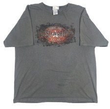 NASCAR Chase Authentics Tony Stewart Haas Racing T Shirt XL Grey Graphic Tee