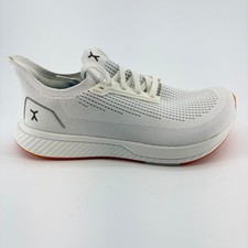 Flux Footwear Adapt Runner White Gum Mens Size 10.5 Athletic Knit Shoes Sneakers