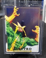 2024 Upper Deck Skybox Marvel Masterpieces '92 Platinum Electro Plexi #23