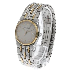 JAEGER-LECOULTRE 146205.5 Albatross Date Quartz Boys Wristwatches Silver