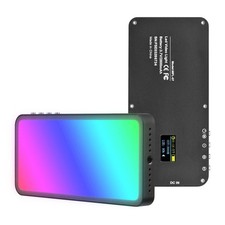 RGB LED Video Light Portable Light Panel 3000K-6500K Dimmable Brightness Full...
