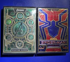 Marvel Theory11 Playing Cards LOT! SpiderMan & Avengers Decks - NIB-Collectible