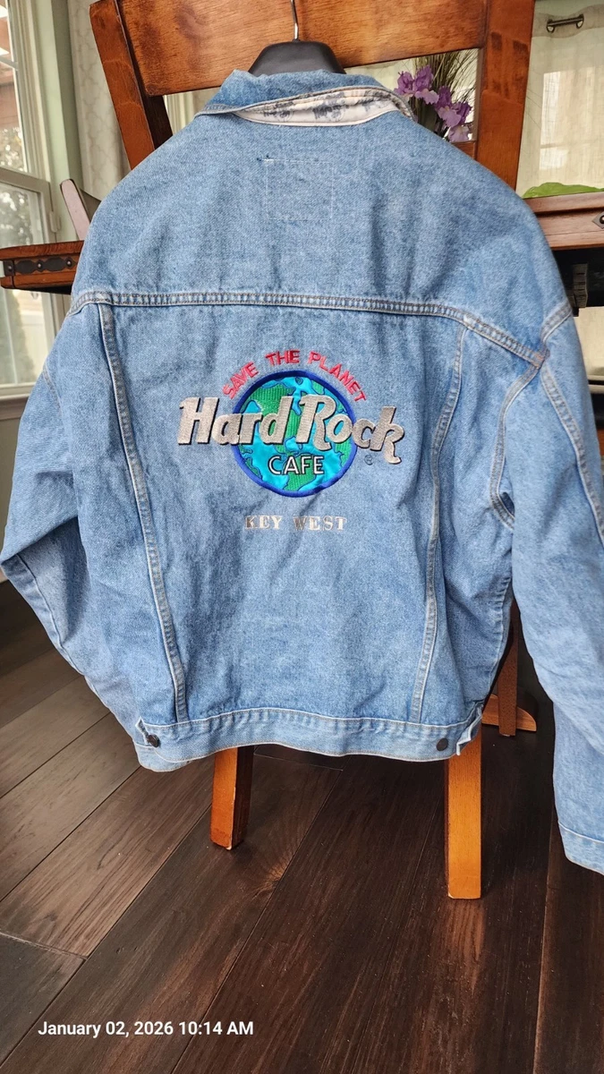 Hard Rock Cafe Denim Coats, Jackets & Vests for Men for Sale