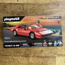Playmobil 71343 Magnum, P.I. Ferrari 308 GTS Quattrovalvole for children ages 5+