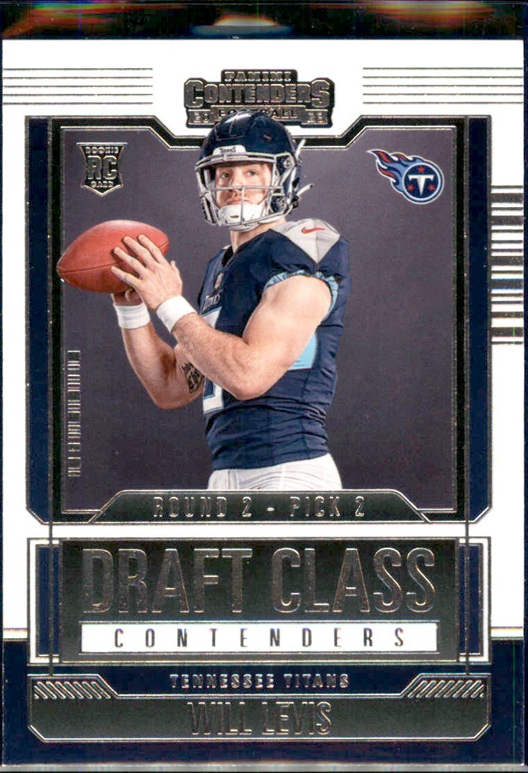 2023 Panini Contenders - Draft Class Contenders Will Levis #25 (RC)