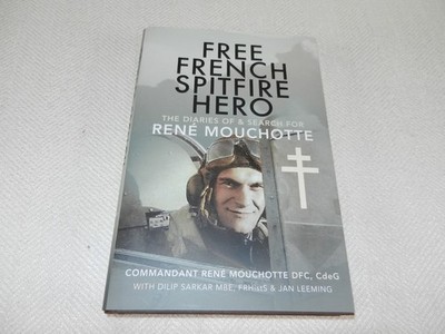 WW II  RAF  French Pilot & 1943 MIA / KIA  ''FREE FRENCH SPITFIRE HERO''