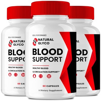 Natural Glyco General Wellness Supplement - 180 Capsules (3 Pack)