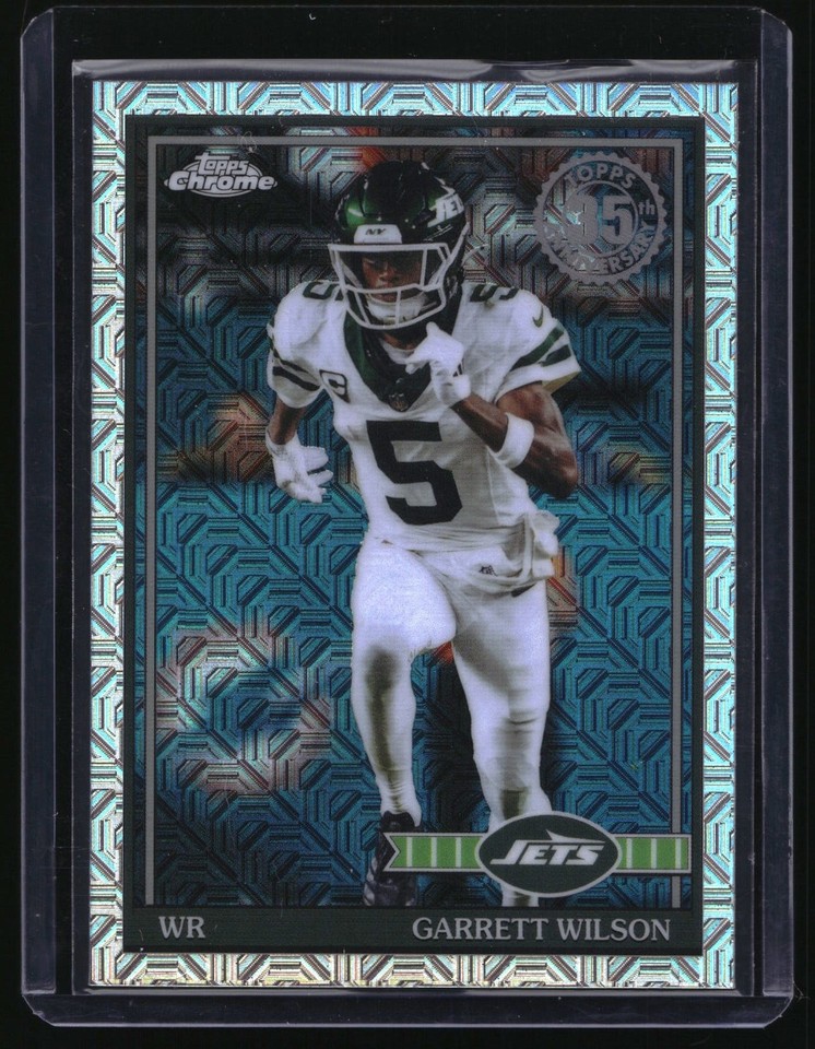 2026 Topps Chrome Garrett Wilson #91TC-24 1991 Football New York Jets
