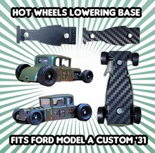 Hot Wheels Ford Model A Custom 31 Lowering Base 3d Printed Parts