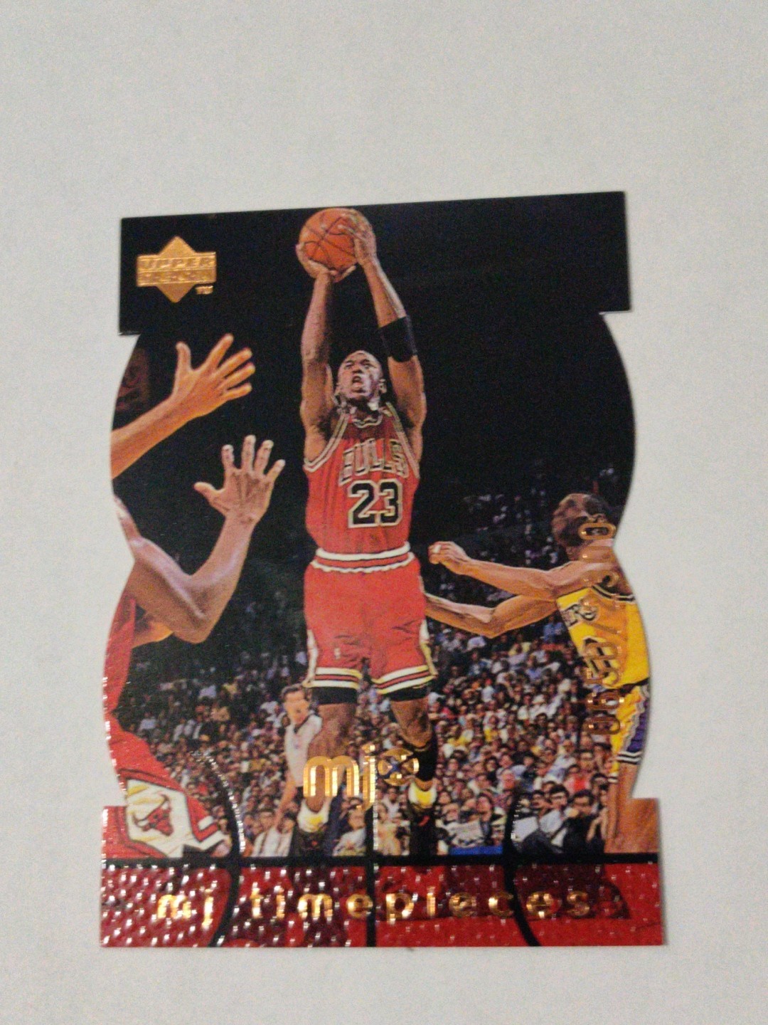 1998-99 Upper Deck MJx Michael Jordan Timepieces Red 650/2300 Chicago Bulls #88