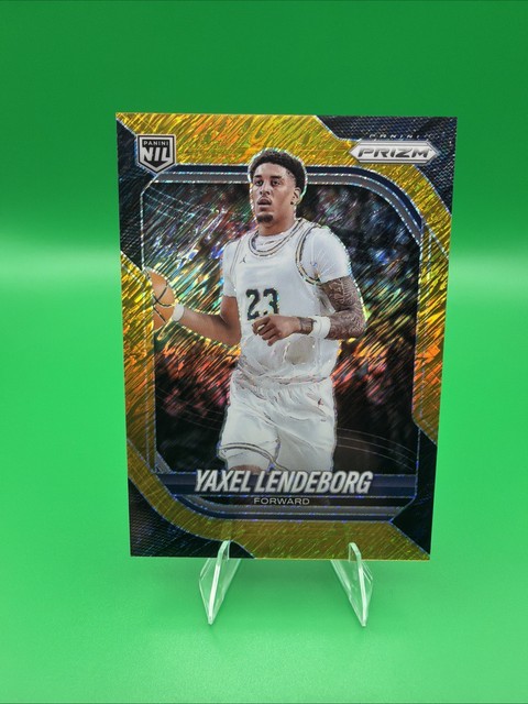 Yaxel Lendeborg 2025-26 Panini Prizm - 10/10 Gold #71