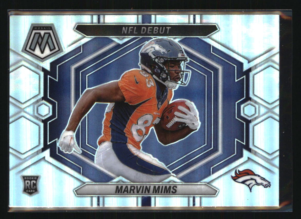 2023 Panini Mosaic #ND-13 Marvin Mims Silver