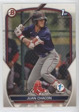 2023 Bowman 1st Edition Juan Chacon #BPPF-105 6j0