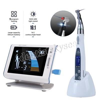 ST-NEW Wireless LED Endo Motor 16:1 Contra Angle/Endo Apex Locator Root Canal DT