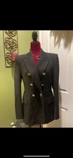 100 Authentic ZARA Tailored Double Breasted Blazer Size: XS