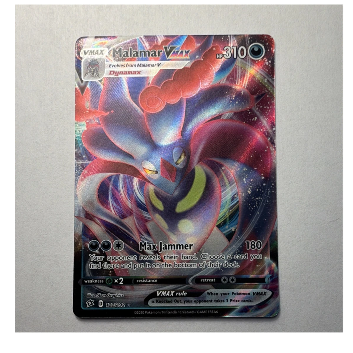 malamar vmax pokemon card value Malamar VMAX Pokémon TCG Cards for sale