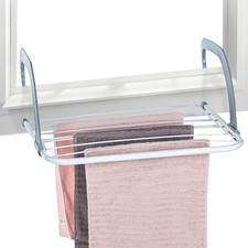 Radiator Airer 5 Bars Drying Rack Rail Towel Clothes Laundry Holder Folding