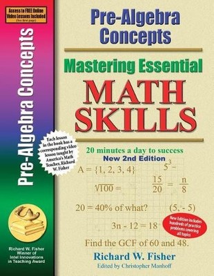 Richard W Fishe Pre-Algebra Concepts 2nd Edition, Mastering Essent (Taschenbuch)