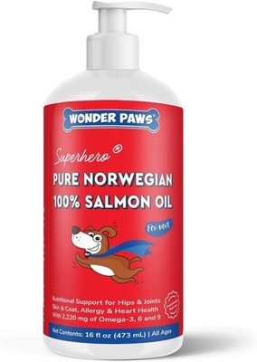 NASC Certified Pure Norwegian Oil for Dogs - 16oz Omega-3 for Coat & Mobility