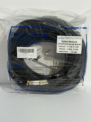 Jeirdus LC/PC-LC-PC  50/125 3.3mm OM3 MM DX Outdoor PatchCord  75M