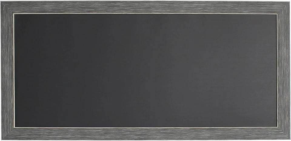 Decorative 13" x 26" Framed Magnetic Chalkboard for Stylish Home Organization - Image 4 of 4