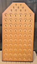 Vintage Wooden Peg Spool Thread Bobbin Holder...