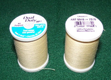 Dual Duty All Purpose Polyester Thread, 250 yards, Primrose 7310 