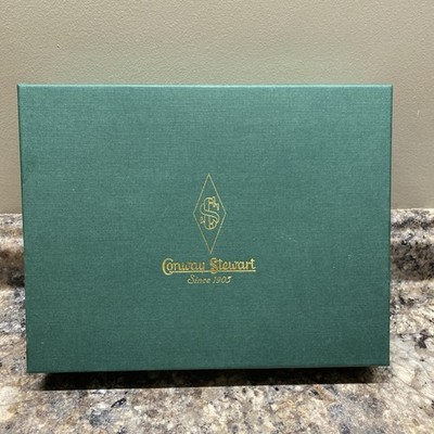 Conway Stewart Churchill Fountain Pen ''Exterior Box Only'' 12x9.5x2.5