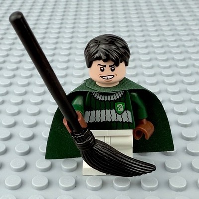 LEGO Marcus Flint Minifigure Dark Green and White Quidditch Uniform hp107 4737