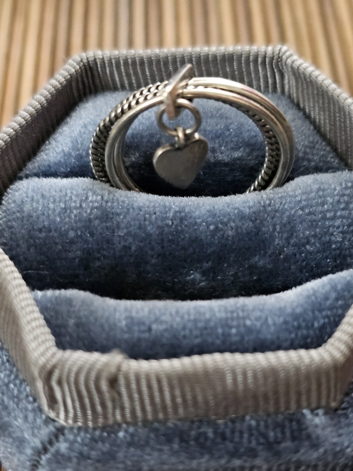 Sterling Silver Stackable Ring (Vintage) - image 2