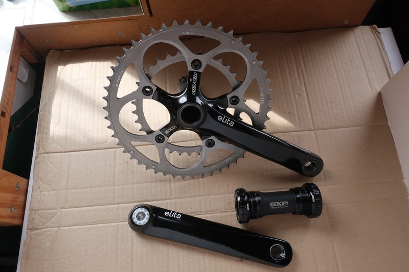 Truvativ Elita GXP Road Crankset 50 - 34 172.5mm & GXP Bottom Bracket 68mm BSA